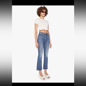 NWT Mother The Hustler Ankle Jeans